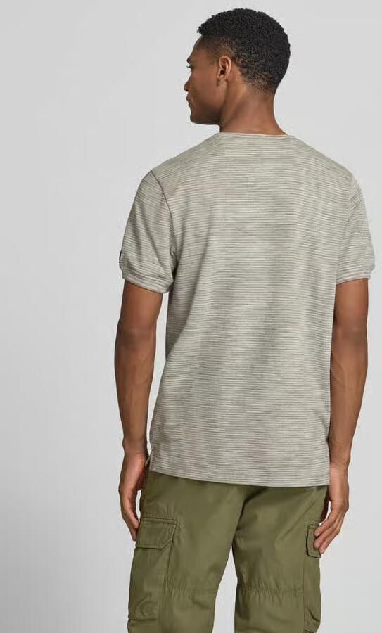 Camel active T-shirt met ronde hals - Foto 2