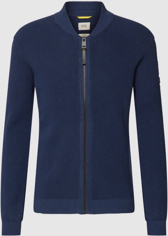 Camel active Gebreid jack met ritssluiting