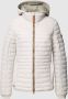Camel active Stijlvolle Winter Gewatteerde Jas White Dames - Thumbnail 1