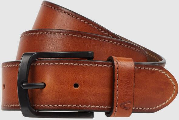 Camel active Leren ceintuur met doornsluiting