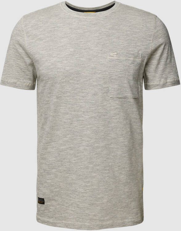 Camel active T-shirt met streepmotief