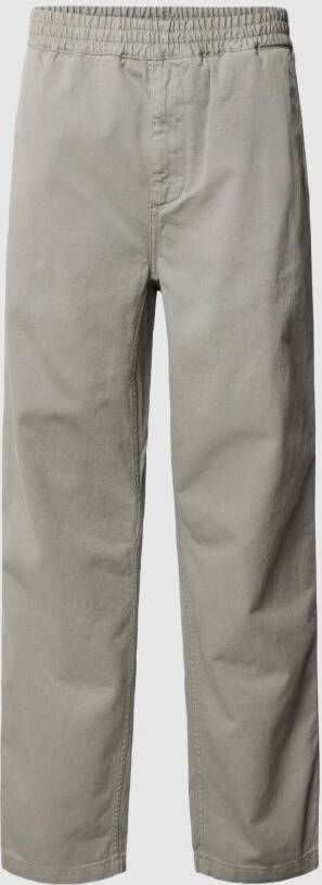 Carhartt Work In Progress Broek van biologisch katoen met elastische band model 'FLINT'