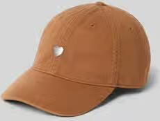 Carhartt Work In Progress Baseballpet met labelapplicatie