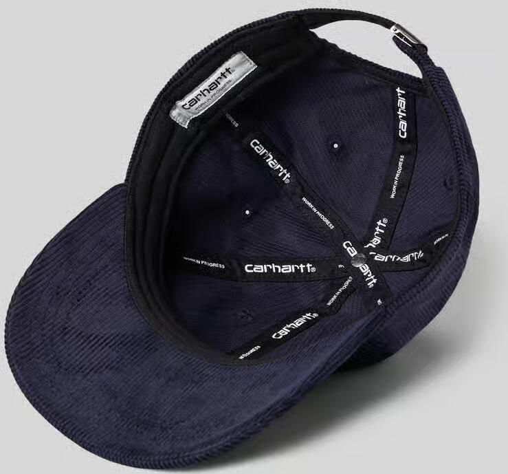 Carhartt Work In Progress Baseballpet met labelstitching