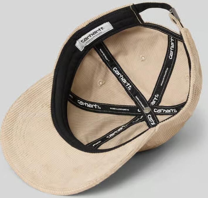 Carhartt Work In Progress Baseballpet met labelstitching - Foto 2