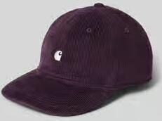 Carhartt Work In Progress Baseballpet van corduroy met labelstitching model 'Harlem'