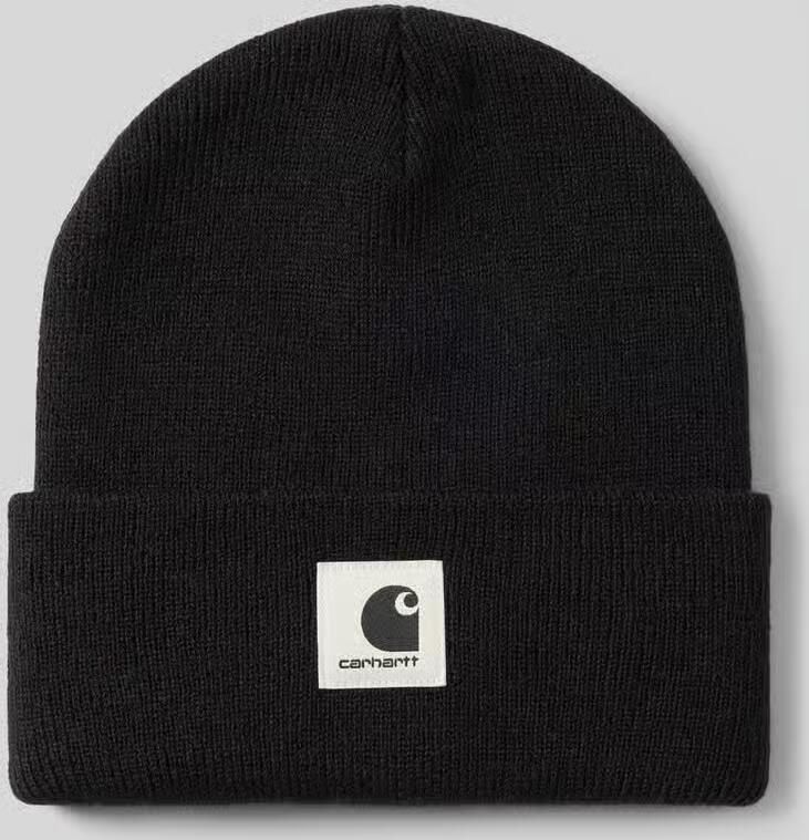 Carhartt Work In Progress Beanie met labeldetail model 'Ashley'