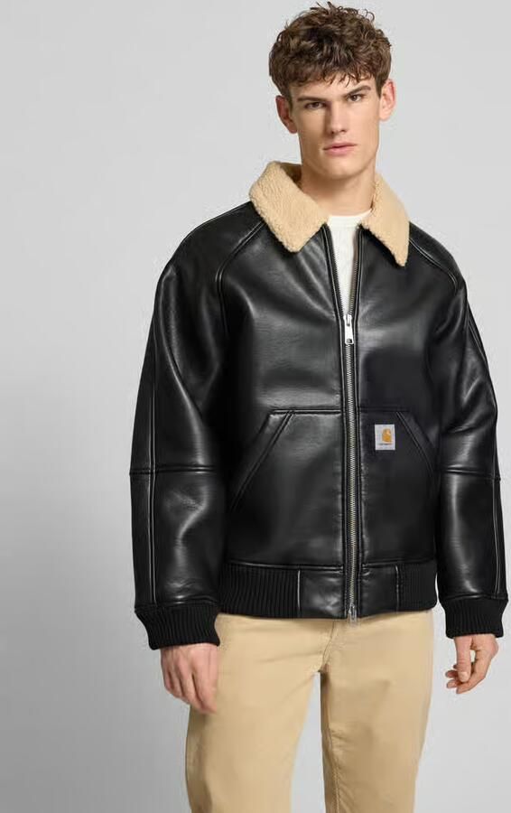 Carhartt Work In Progress Bomberjack met Tweewegritssluiting Model 'SHEPTON' - Foto 3