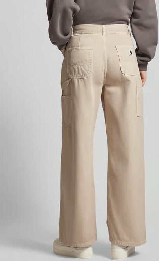 Carhartt Work In Progress Broek met wijde pijpen model 'JENS' - Foto 3