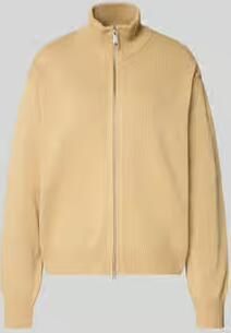 Carhartt Work In Progress Cardigan met labelstitching model 'Kori'