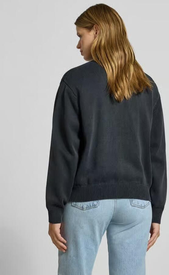 Carhartt Work In Progress Cardigan met labelstitching model 'Kori' - Foto 3