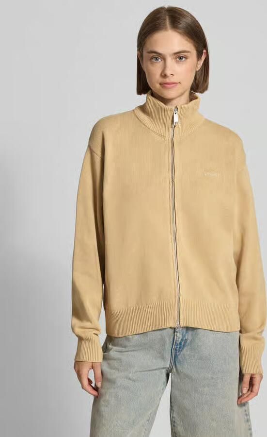 Carhartt Work In Progress Cardigan met labelstitching model 'Kori' - Foto 2