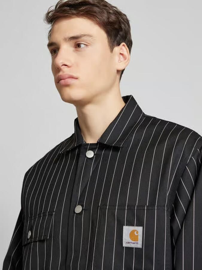 Carhartt Work In Progress Regular fit vrijetijdsoverhemd met knoopsluiting model 'BLANTON' - Foto 6