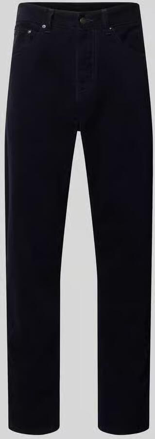 Carhartt WIP Velvet Jeans Regular Fit Smal Gesneden Blue Heren