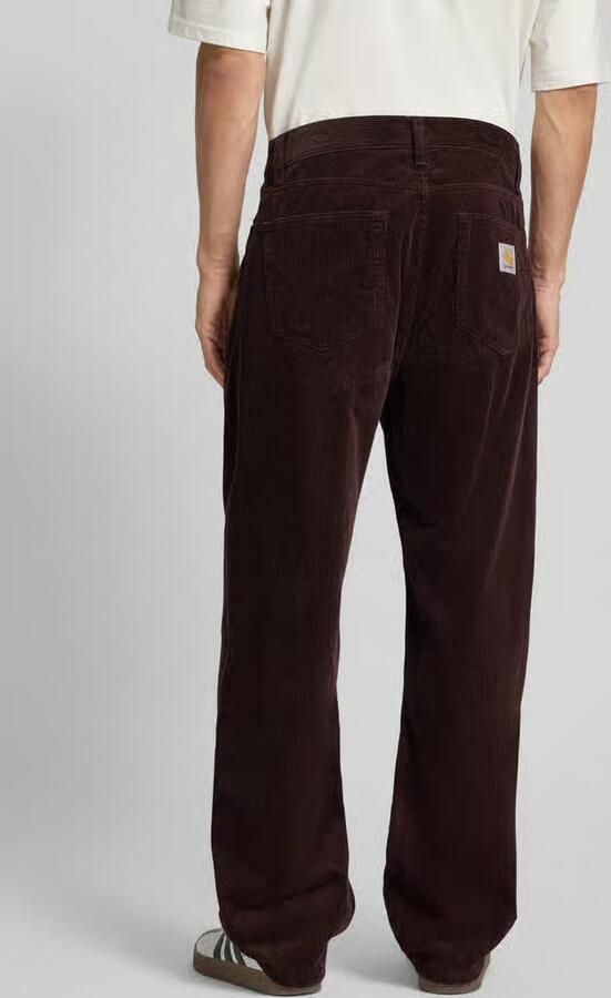 Carhartt Work In Progress Corduroy broek met steekzakken model 'LANDON'