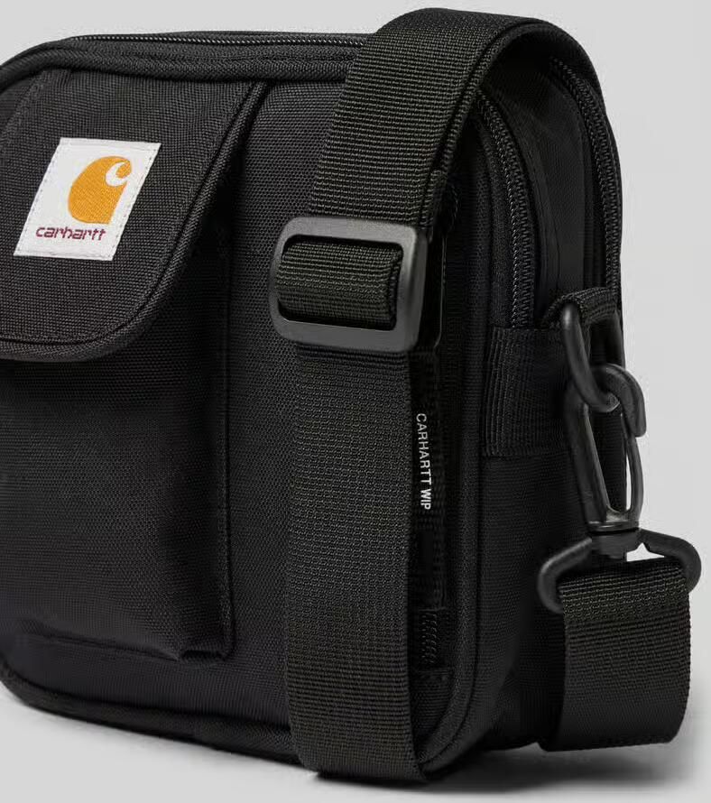 Carhartt Work In Progress Schoudertas met labelpatch model 'Essentials'