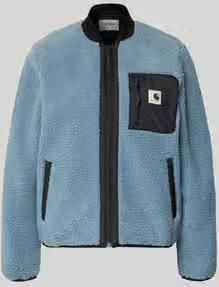 Carhartt Work In Progress Fleecejack in all-over look met ritssluiting model 'Janet'