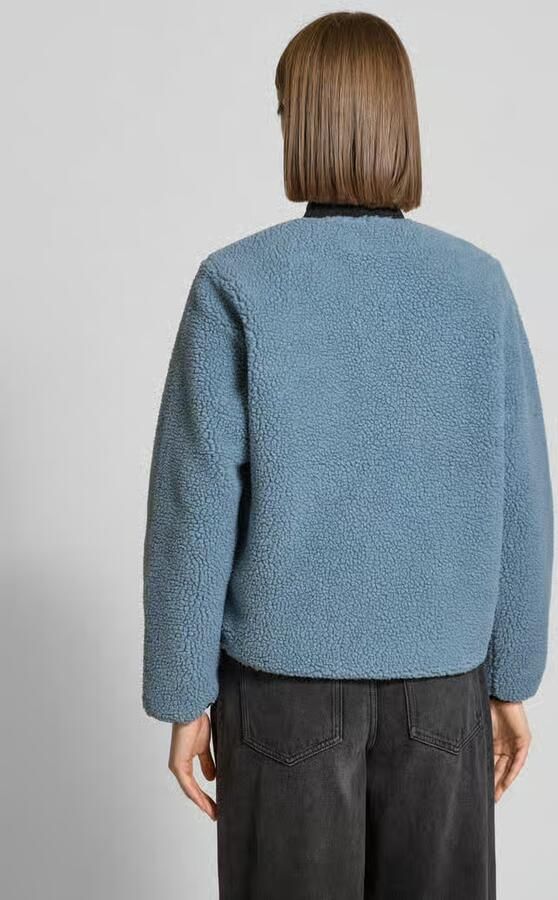 Carhartt Work In Progress Fleecejack in all-over look met ritssluiting model 'Janet' - Foto 3