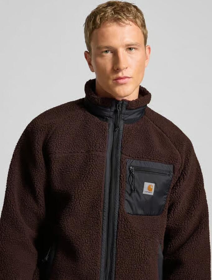 Carhartt Work In Progress Fleecejack met borstzak model 'PRENTIS LINER' - Foto 2