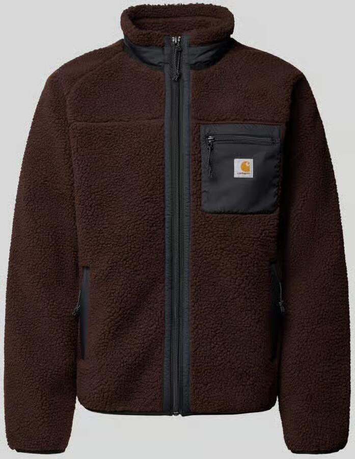 Carhartt Work In Progress Fleecejack met borstzak model 'PRENTIS LINER'