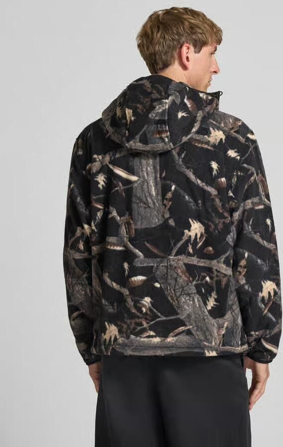 Carhartt Work In Progress Fleecejack met capuchon model 'Blevin' - Foto 3