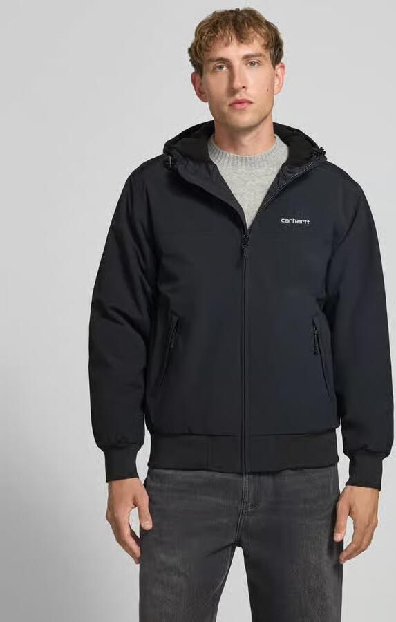 Carhartt Work In Progress Functioneel jack met gestikt logo en capuchon - Foto 3