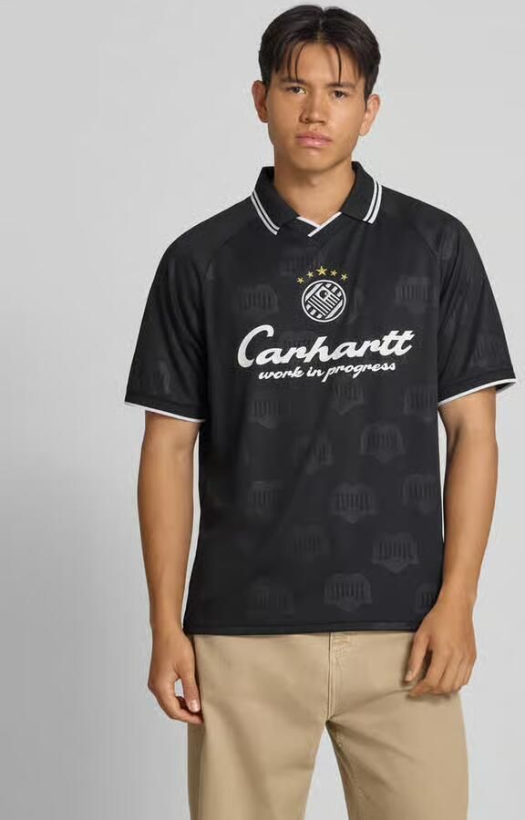 Carhartt Work In Progress Functioneel shirt met logo model 'Terrace' - Foto 2