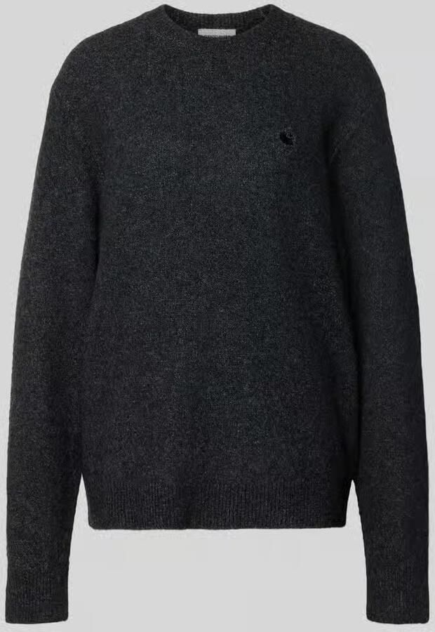 Carhartt Work In Progress Gebreide pullover met gestikt logo model 'CURTIS'
