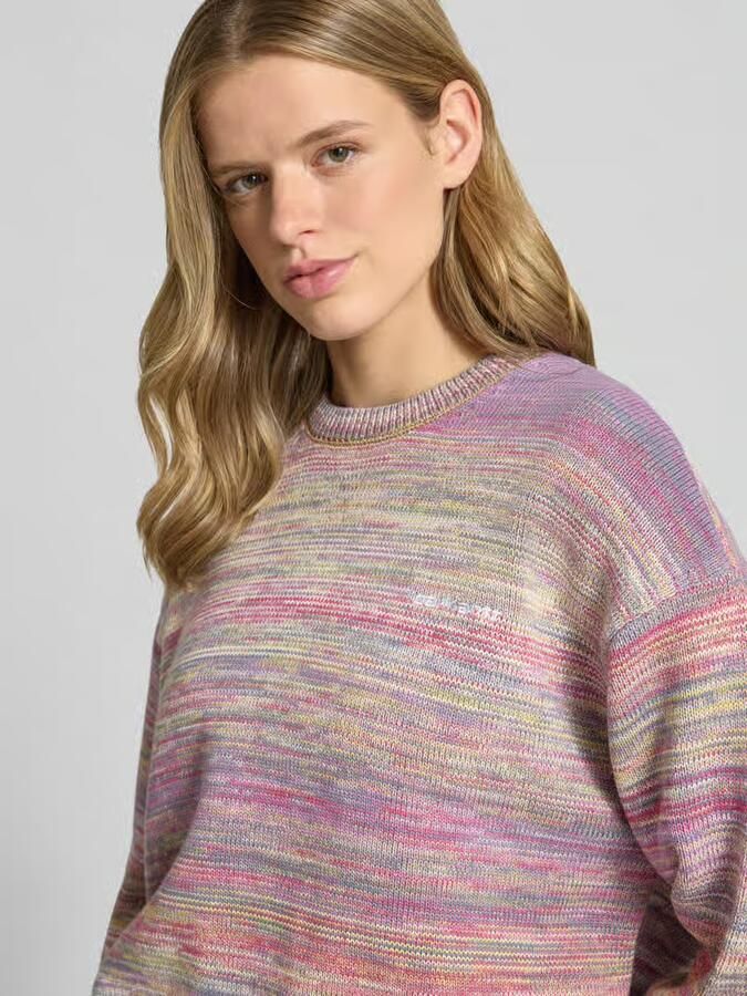 Carhartt Work In Progress Gebreide pullover met overgesneden schouders model 'Keenan' - Foto 3