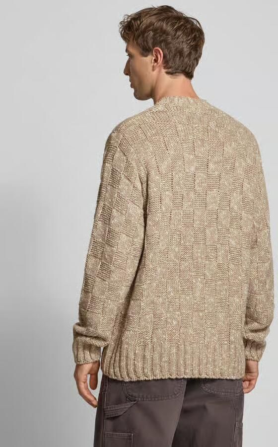 Carhartt Work In Progress Gebreide pullover met ribboorden model 'KYLOE'