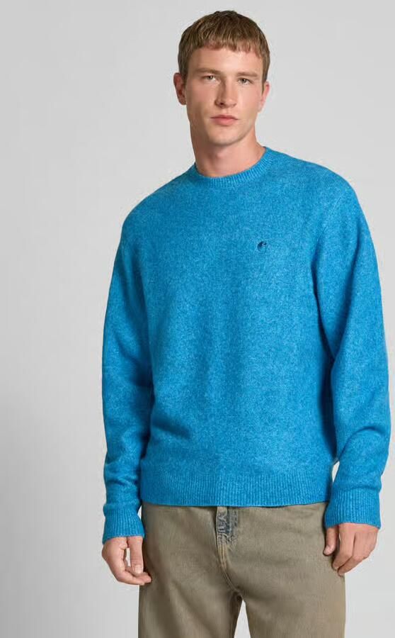Carhartt Work In Progress Gebreide pullover met ribboorden - Foto 2