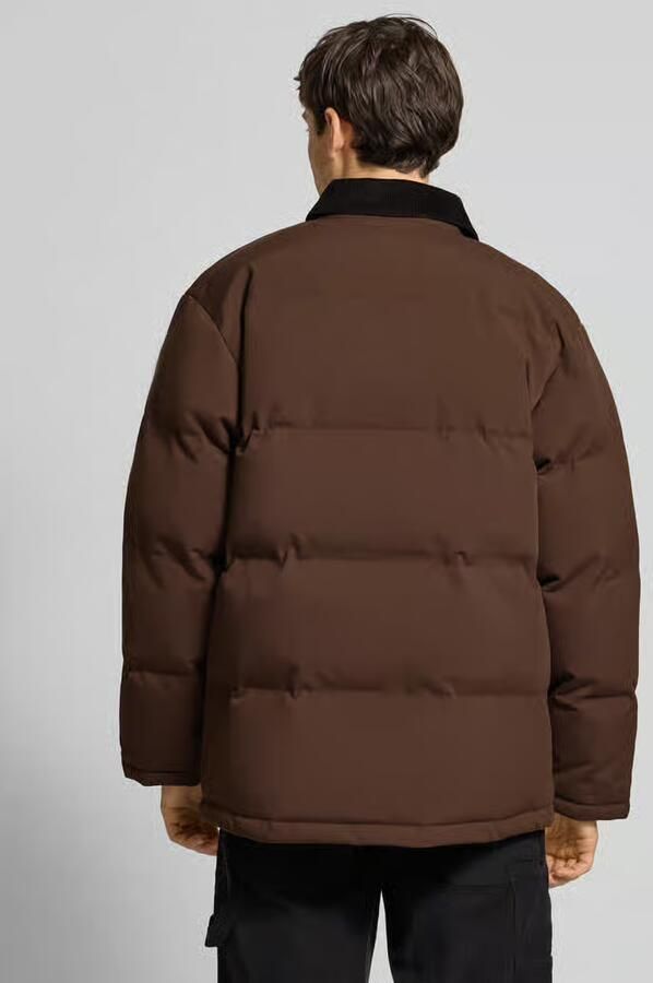 Carhartt Work In Progress Gewatteerd jack met labeldetail model 'RAYLER