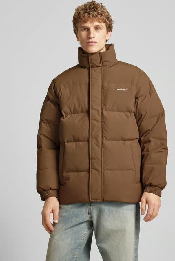 Carhartt Work In Progress Gewatteerd jack met opstaande kraag model 'DANVILLE' - Foto 5
