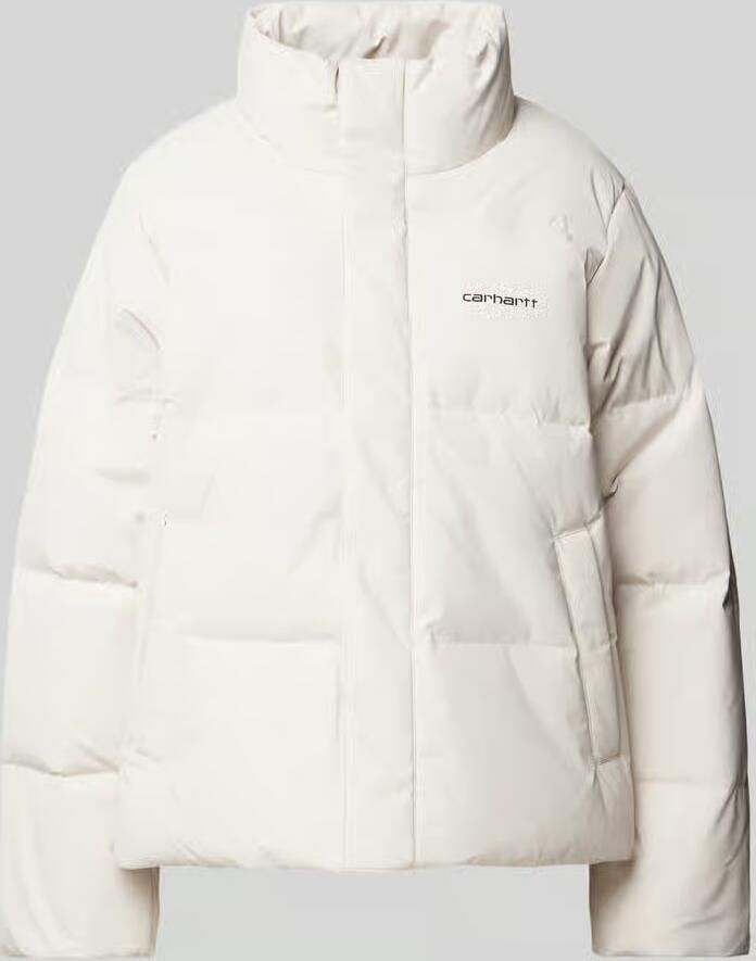 Carhartt Work In Progress Gewatteerd jack met opstaande kraag model 'Yanie' - Foto 2