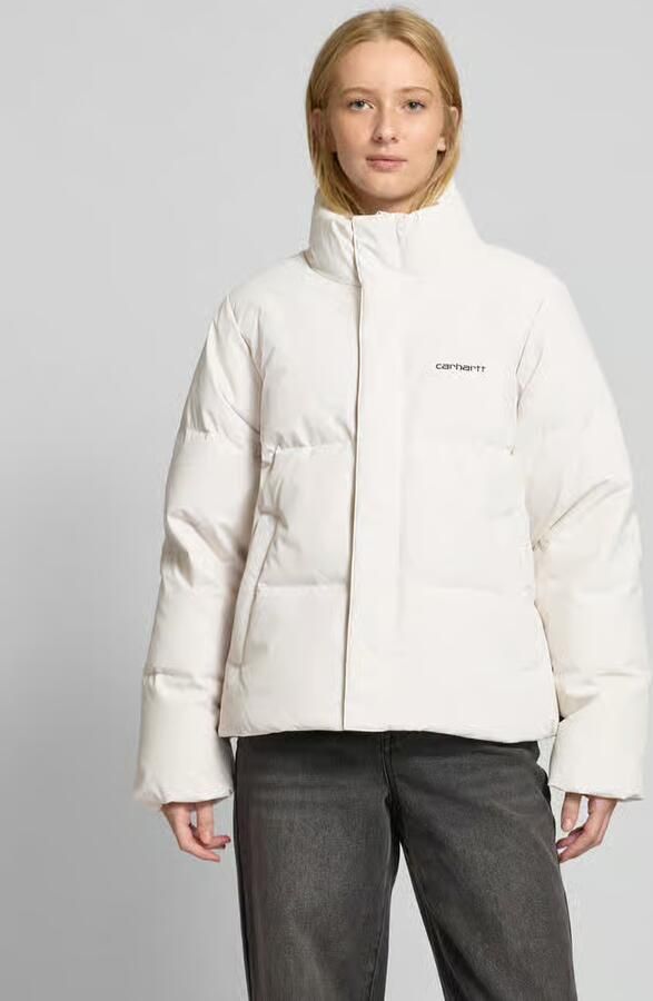 Carhartt Work In Progress Gewatteerd jack met opstaande kraag model 'Yanie' - Foto 4