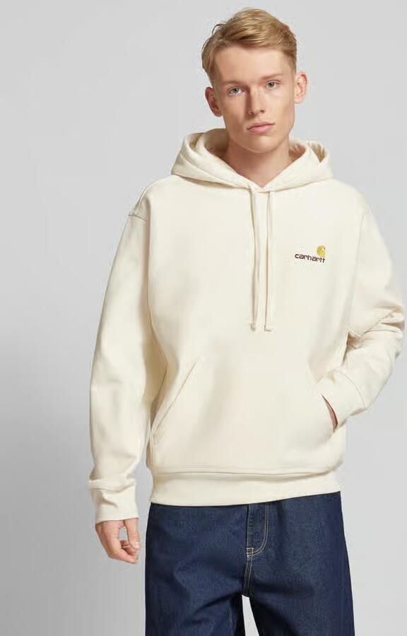 Carhartt WIP Hooded American Script Sweatshirt vesten Kleding natural maat: XXL beschikbare maaten:XL XXL - Foto 4