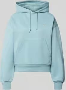 Carhartt Work In Progress Hoodie met labelstitching en kangoeroezak