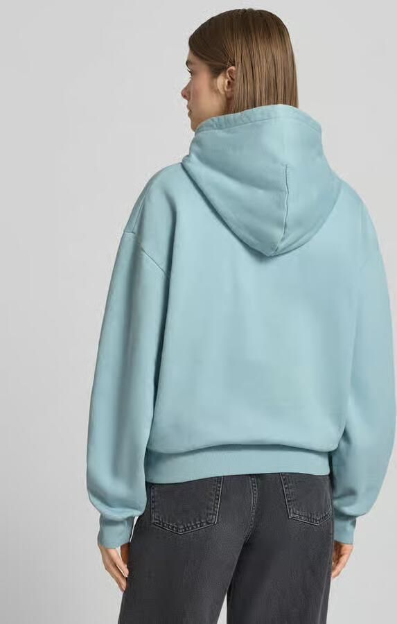 Carhartt Work In Progress Hoodie met labelstitching en kangoeroezak - Foto 2