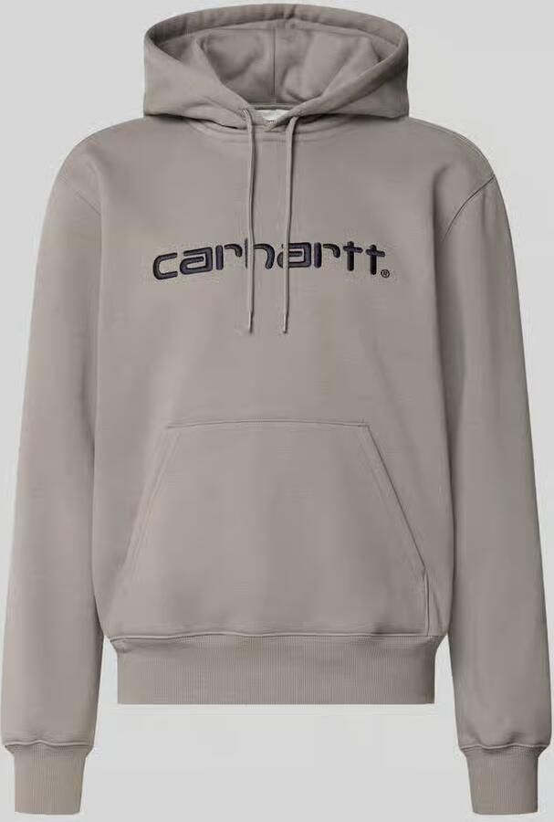 Carhartt Work In Progress hoodie met logo-opschrift