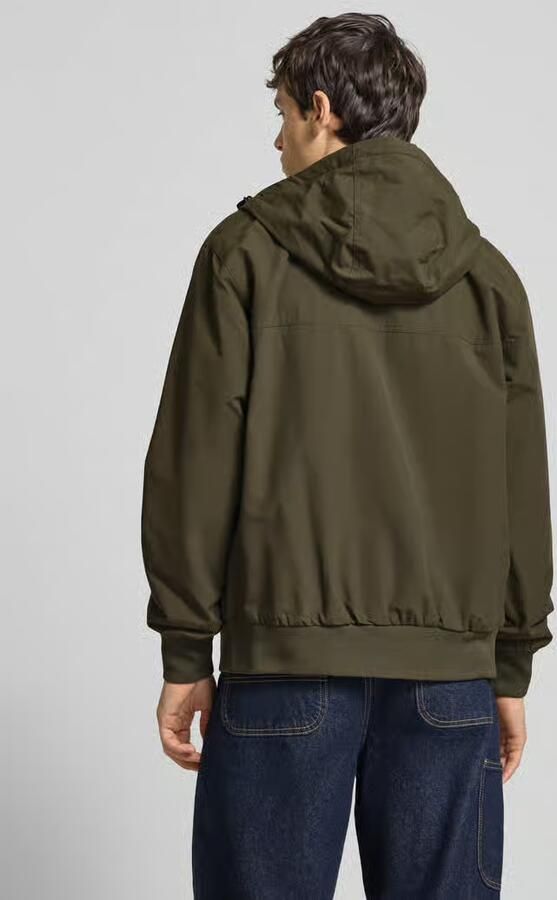 Carhartt WIP Lichtgewicht gevoerde zeiljas met capuchon Green Heren