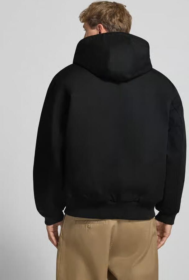Carhartt Work In Progress Jack met labelpatch en kangoeroezak - Foto 2