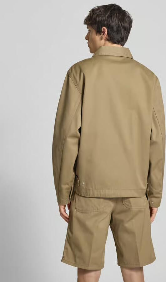 Carhartt Work In Progress Jack met labelstitching en steekzakken
