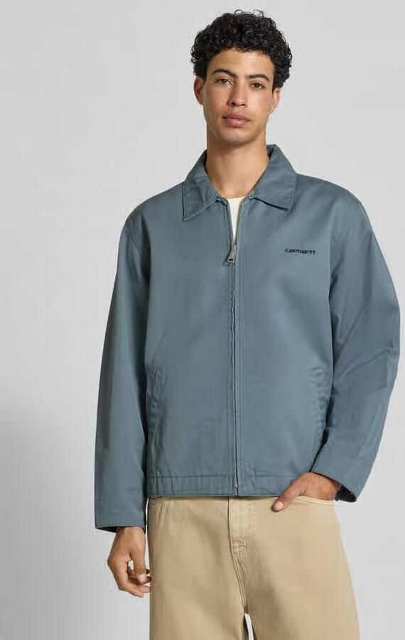 Carhartt Work In Progress Jack met labelstitching en steekzakken - Foto 4