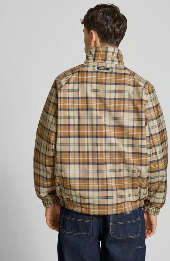 Carhartt Work In Progress Jack met opstaande kraag en ritssluiting