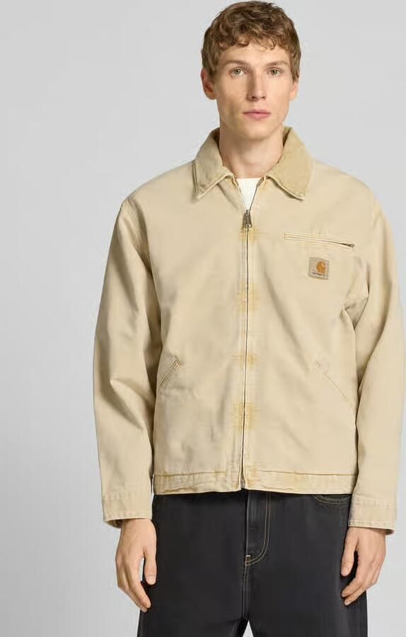 Carhartt Work In Progress Jack met platte kraag en ritssluiting - Foto 2