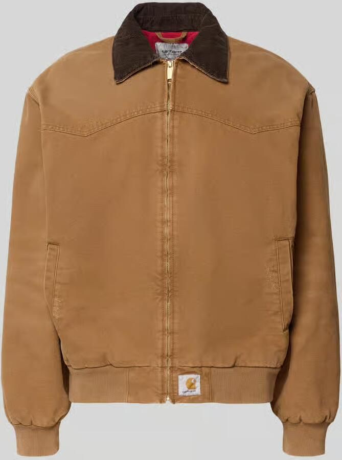 Carhartt Work In Progress Jack met ritssluiting en labeldetail - Foto 2