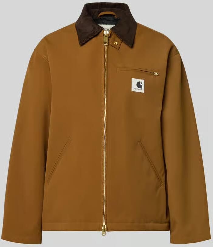 Carhartt Work In Progress Jas met opstaande kraag en tweerichtingsrits model 'Clark' - Foto 2