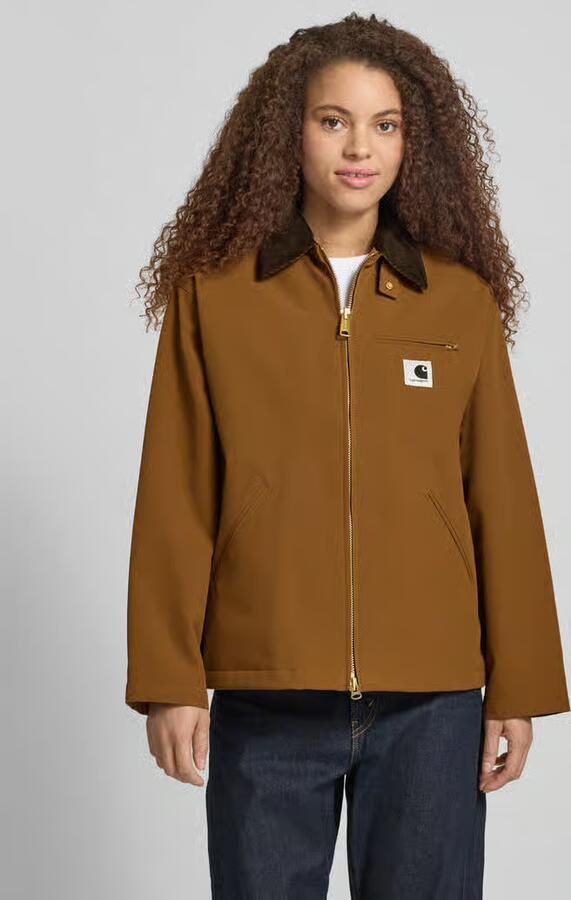 Carhartt Work In Progress Jas met opstaande kraag en tweerichtingsrits model 'Clark' - Foto 3