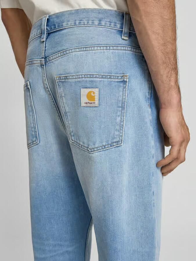 Carhartt Work In Progress Relaxed tapered fit jeans van biologisch katoen model 'Newel'