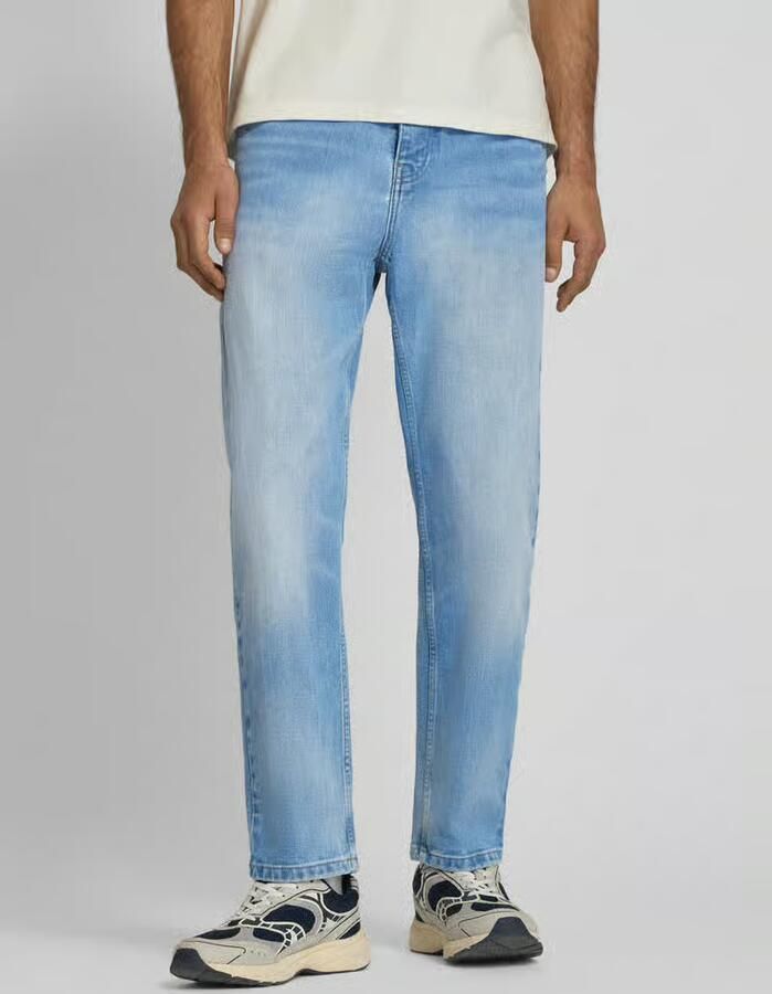 Carhartt Work In Progress Relaxed tapered fit jeans van biologisch katoen model 'Newel' - Foto 3